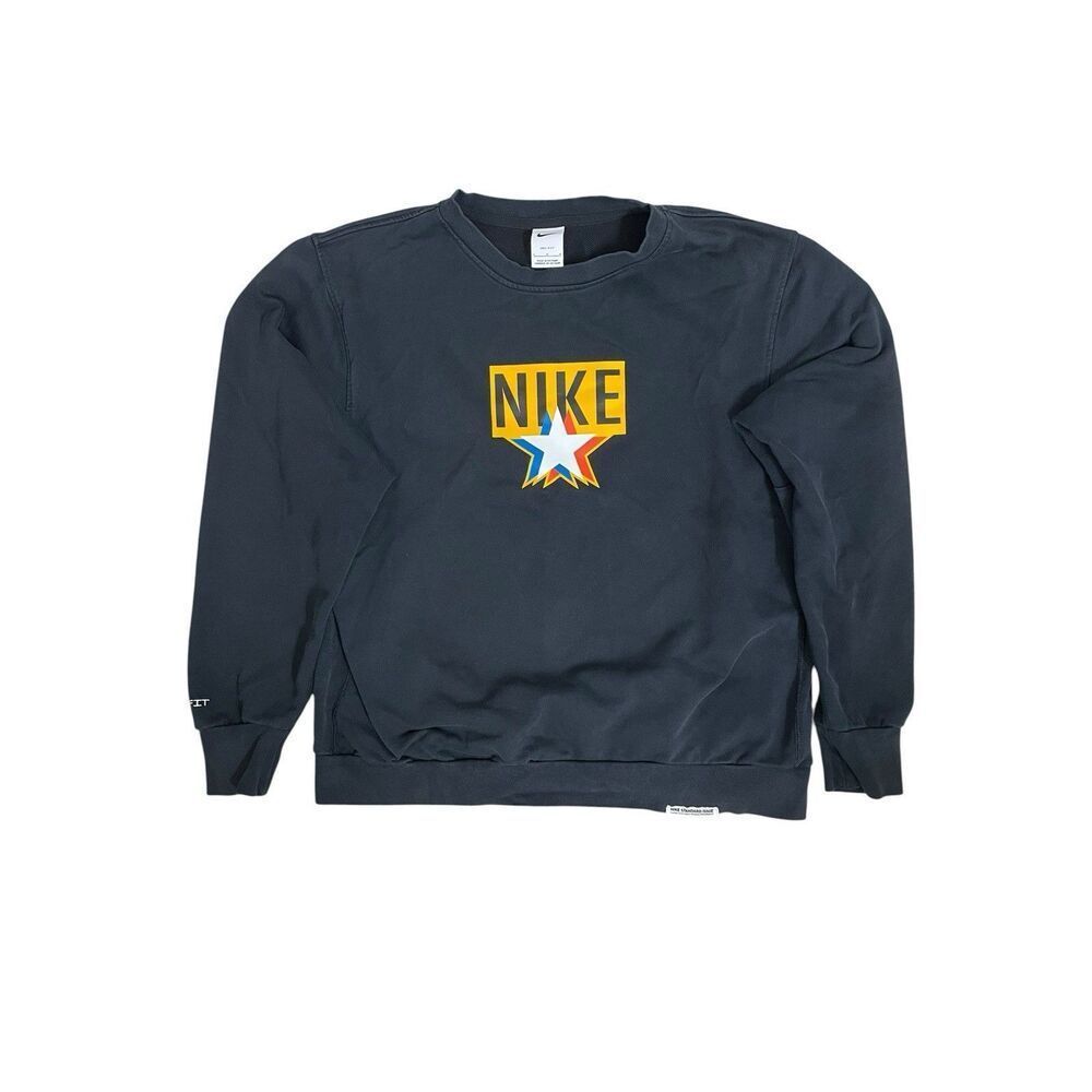 Nike Dri-FIT Standard Issue Crewneck Sweatshirt Black Men’s Large